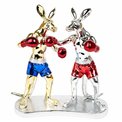 Deco figurine Kangaroo Boxer, H24.5x23.5x12.5cm
