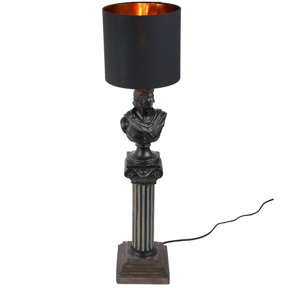 Table lamp Apollo roman Column lamp, H77.5x21x21cm, E14 40W(MAX)