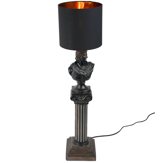 Table lamp Apollo roman Column lamp, H77.5x21x21cm, E14 40W(MAX)