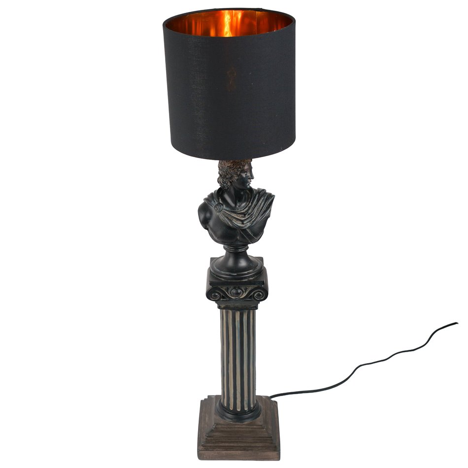 Table lamp Apollo roman Column lamp, H77.5x21x21cm, E14 40W(MAX)