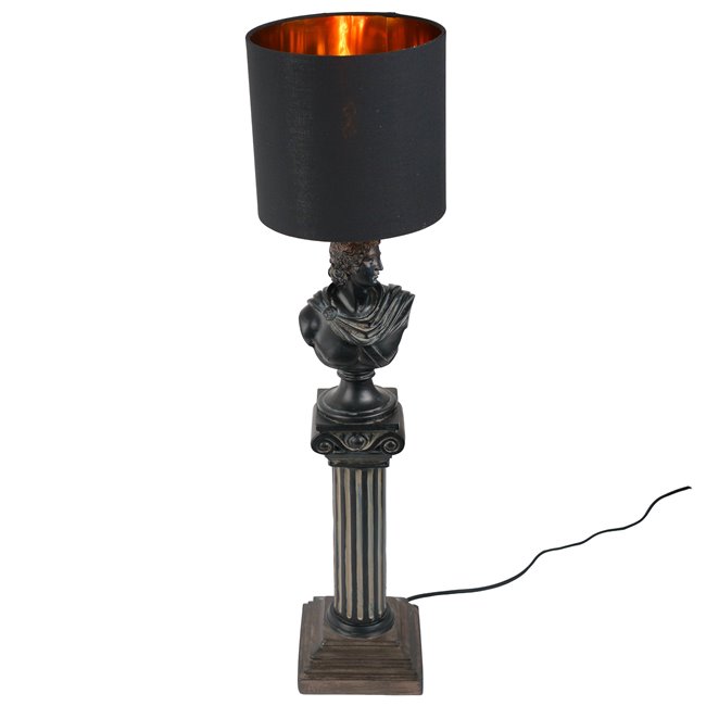 Table lamp Apollo roman Column lamp, H77.5x21x21cm, E14 40W(MAX)