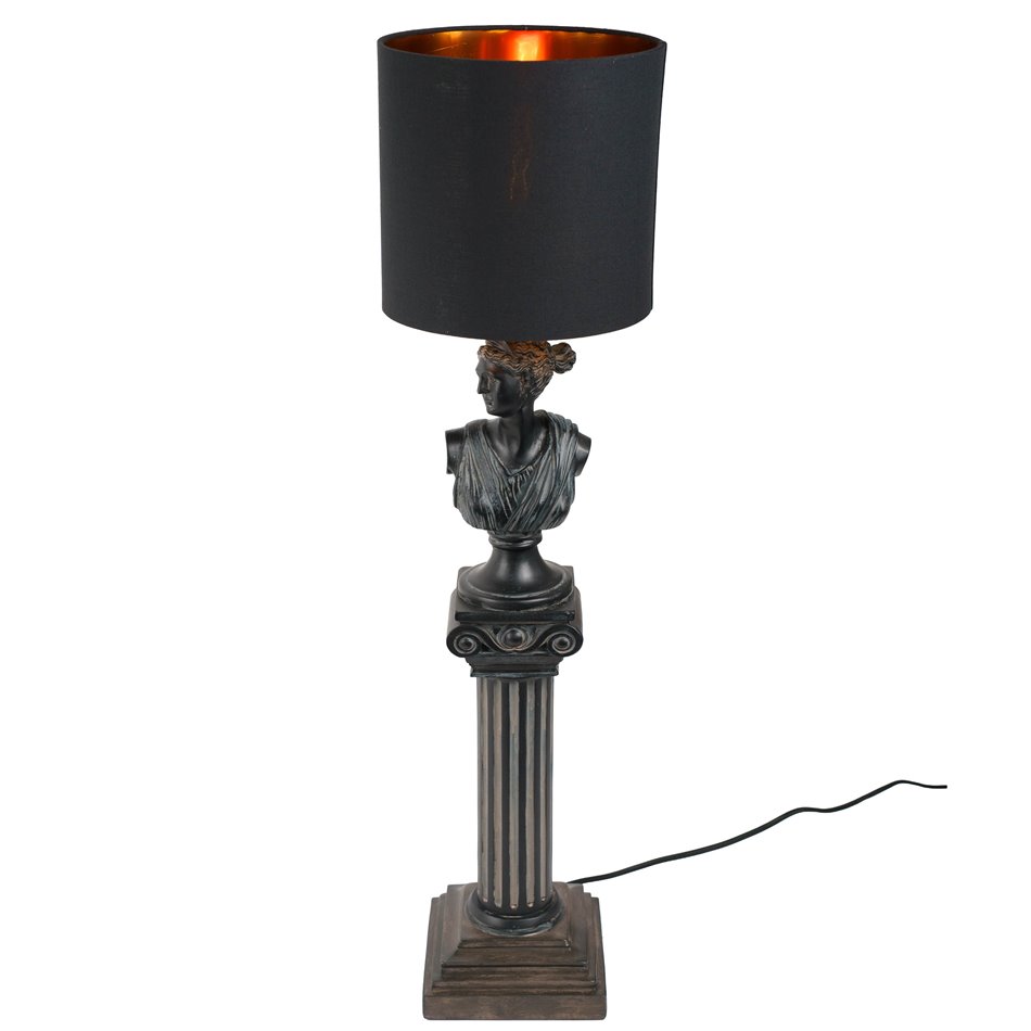 Table lamp Athena Roman column lamp, H77x21x21cm, E14 40W(MAX)
