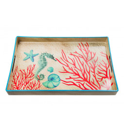 Tray Coral L, 45.5x29.5x4.2cm