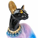 Deco figurine Cat, H26x18x11.5cm