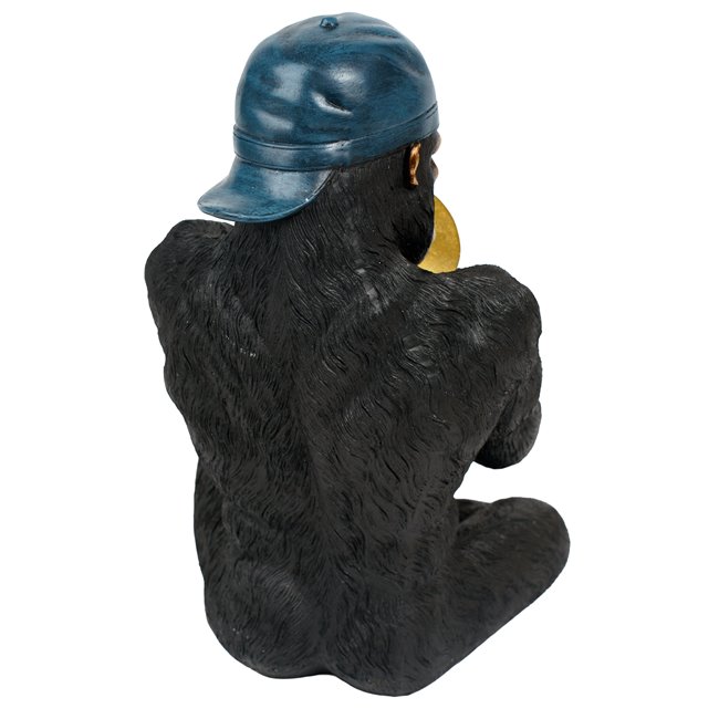 Deco figurine Gorilla, H31x22x21cm
