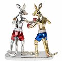 Deco figurine Kangaroo Boxer, H24.5x23.5x12.5cm