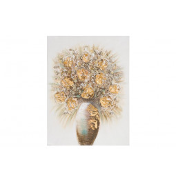 Canvas wall art Flower vase, 60x80cm