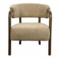 Armchair Sider, brown, H74.5x65x73cm, seat height 50cm