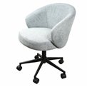 Office chair Sahara 93, grey, H76-86x60x61cm, seat height 48-58cm