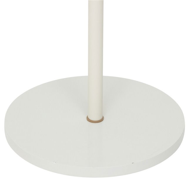 Coat rack Cassie, metal/MDF/pine wood, H175.5x40x40cm