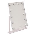 Настольное зеркало Holly, белый, H43x35x7cm, LED 10W, 750lm