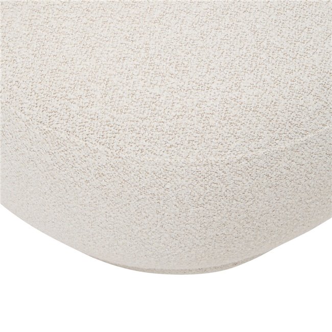 Sofa Nesky, white, double, H72.5x192x99cm, seat height 42cm