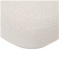 Sofa Nesky, white, double, H72.5x192x99cm, seat height 42cm