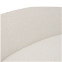 Sofa Nesky, white, double, H72.5x192x99cm, seat height 42cm