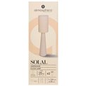 Floor lamp Solal, cream, H124cm, D28cm, E27x2 25W(MAX)
