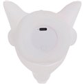 Nightlight Elephant LED, white, rechargable, H14.5x10.5x13cm