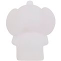 Nightlight Elephant LED, white, rechargable, H14.5x10.5x13cm
