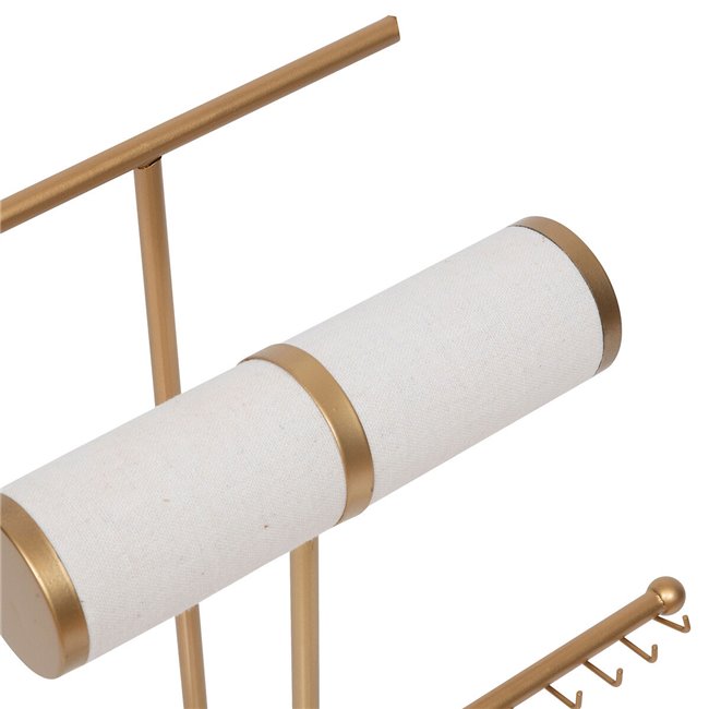 Jewellry holder Wild Romance, white/gold color, H31x20x20cm