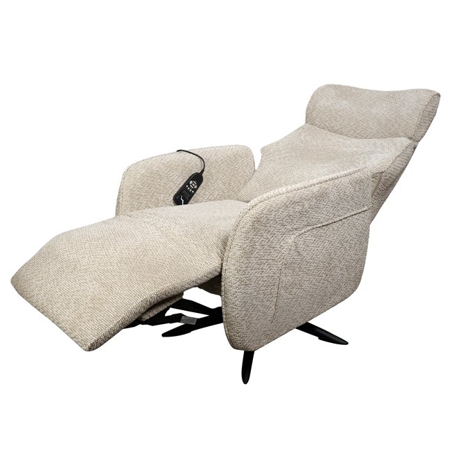 Electric recliner Vendi 23, beige, H113x88.5x70cm