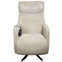 Electric recliner Vendi 23, beige, H113x88.5x70cm