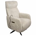 Electric recliner Vendi 23, beige, H113x88.5x70cm