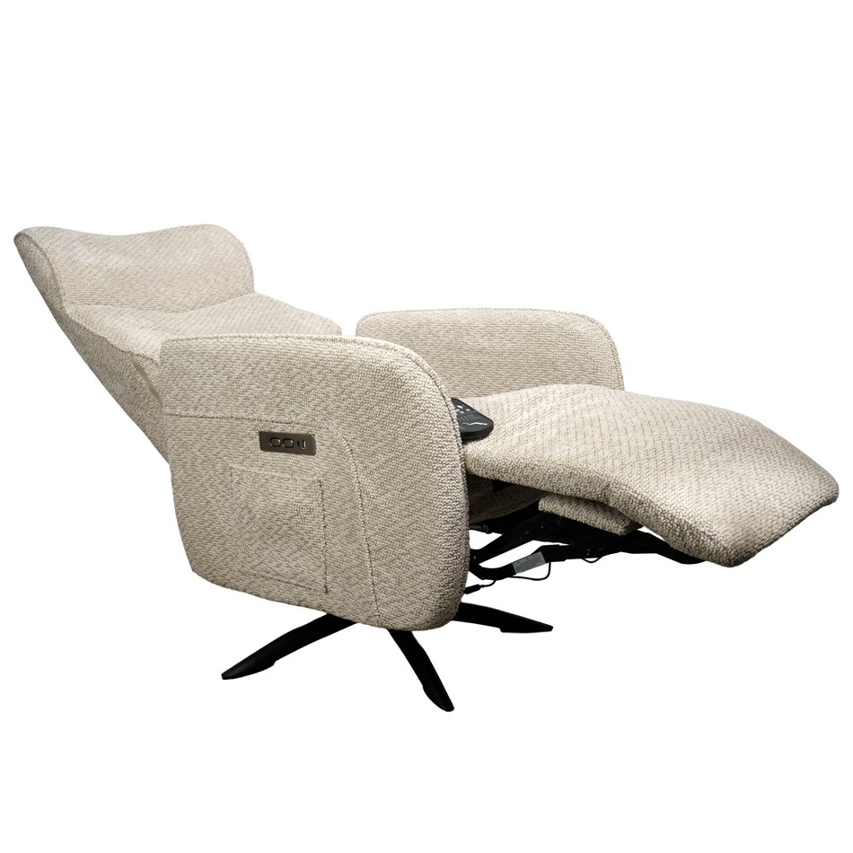 Electric recliner Vendi 23, beige, H113x88.5x70cm