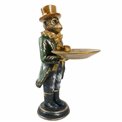 Decorative figure Monkey with tray, H40x24x16cm