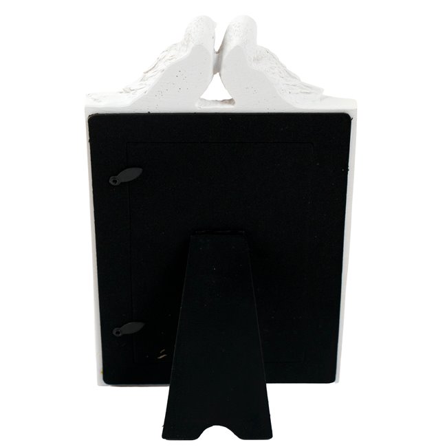 Photoframe Love birds PK, white, 10x15cm photograph, H25x15.5x3cm