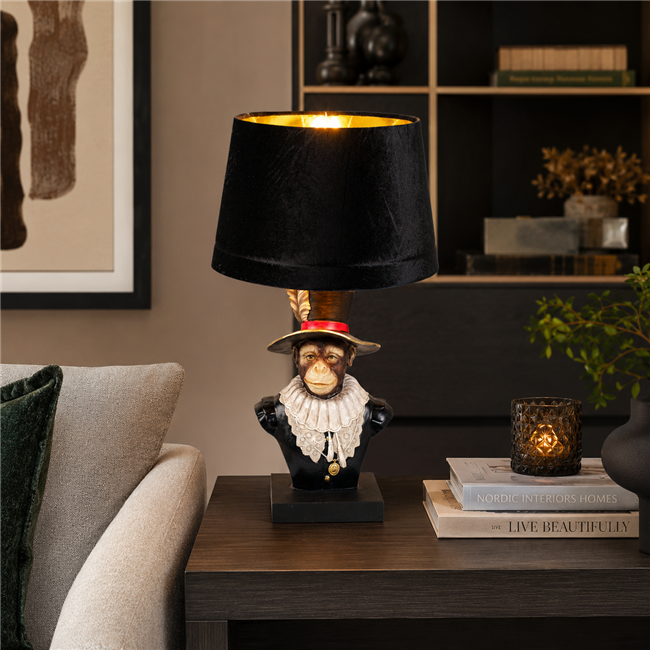 Table lamp Mr. Monkey Lamp, H40x20x16cm, E27 40W(MAX)