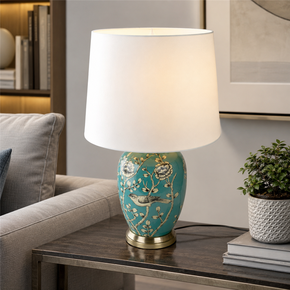 Table lamp Narken, H26cm, D20cm, E27 60W(MAX)