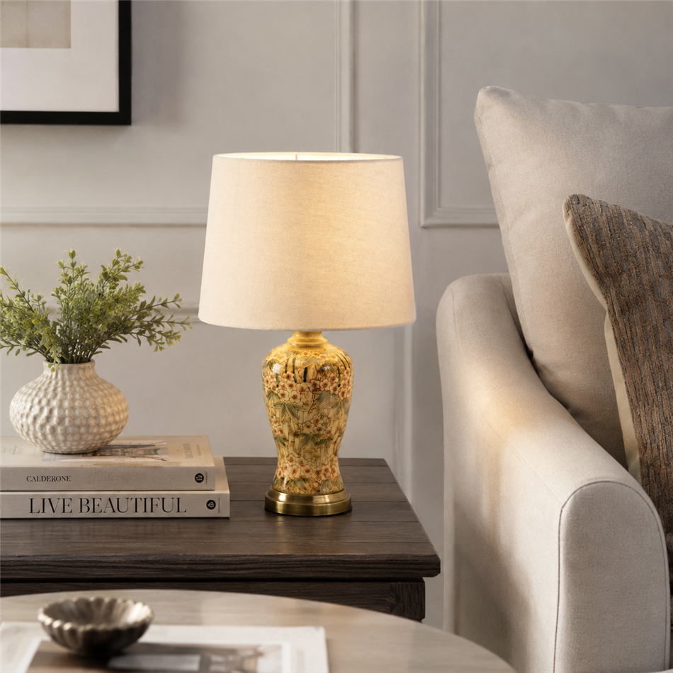 Table lamp Narvik, H24cm, D17cm, E27 60W(MAX)