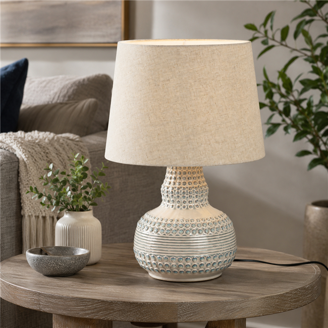 Table lamp Navia, H26cm, D26cm, E27 60W(MAX)