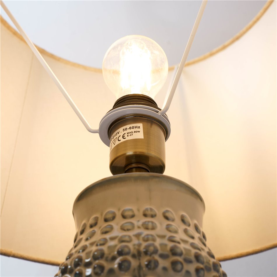 Table lamp Navia, H26cm, D26cm, E27 60W(MAX)
