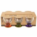 Wine glass Enric'eau, set 6 pcs., 280ml, H8.6cm, D7cm
