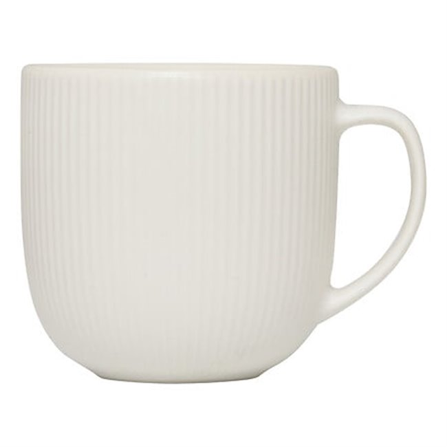 Mug Strata, white, 110ml, H6.1x7.8x6.1cm