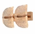 Wall lamp Snarteno, transparent/gold color, H20x24cm, LED 30W, 3000K/4000K/6000K, 1890lm