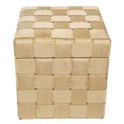 Скамья с ящиком для хранения Montrelle L, серо-коричневый, бархатный, H44x41x41cm