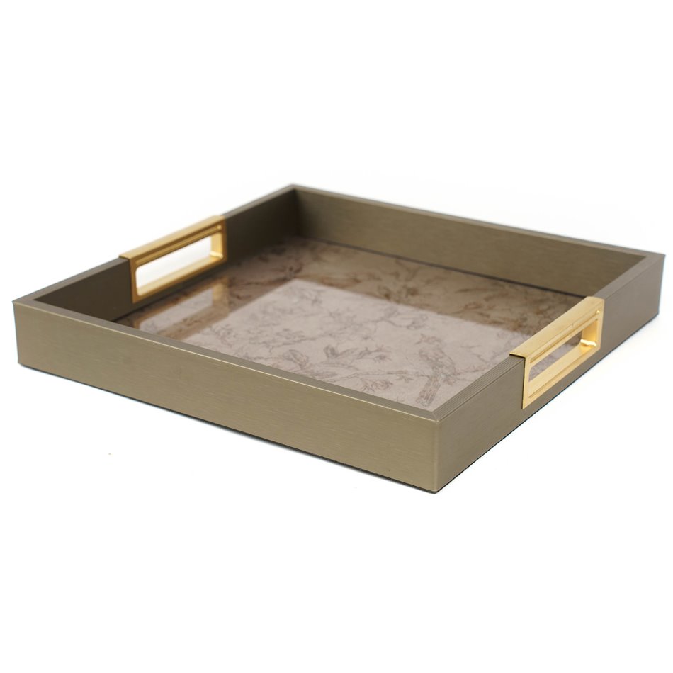 Decorative tray Fellow M square, 28.8x28.8cm H4.1cm