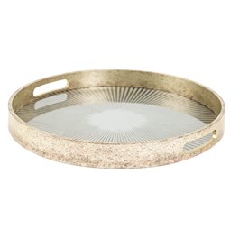 Decorative tray Fregner M, D36.7cm H4cm