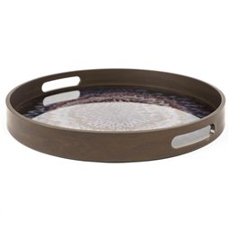 Decorative tray Frengen M, D34cm H4cm