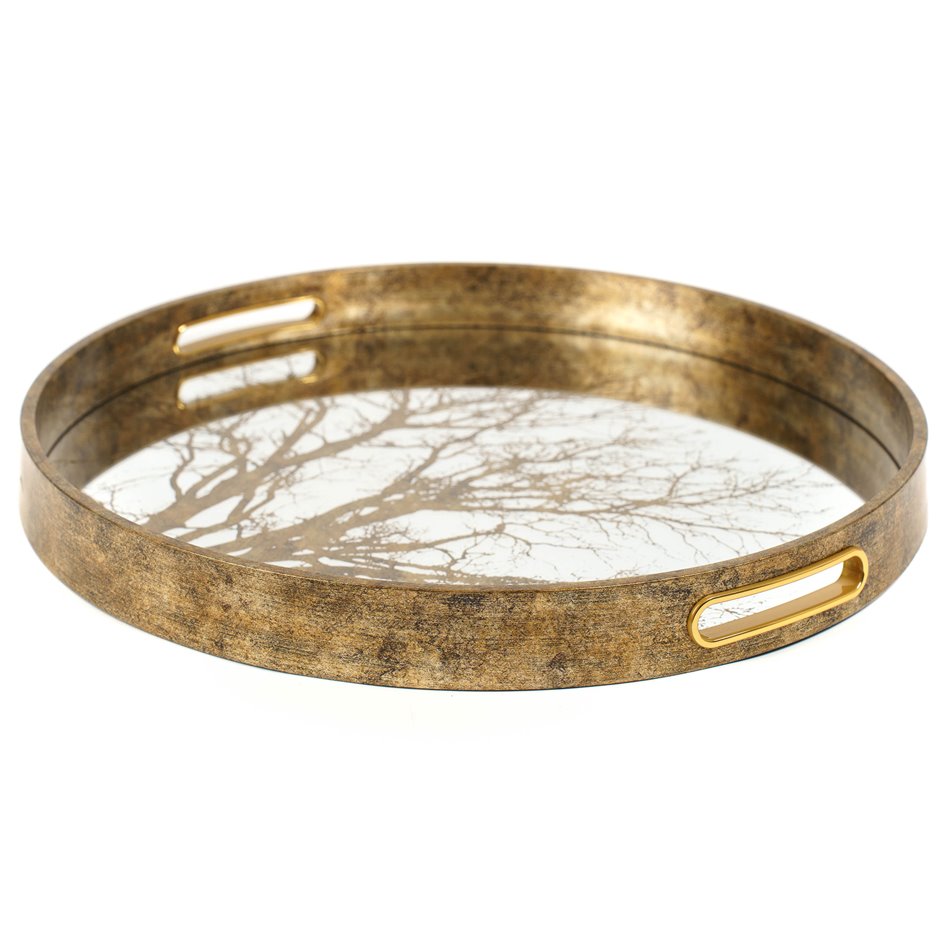 Decorative tray Fromer L, D39.5cm H4cm