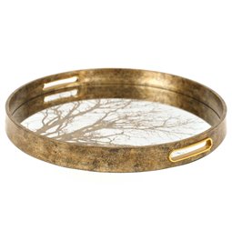Decorative tray Fromer L, D39.5cm H4cm