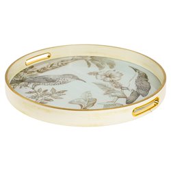 Декоративный поднос Fussio L, D39.2cm H4cm