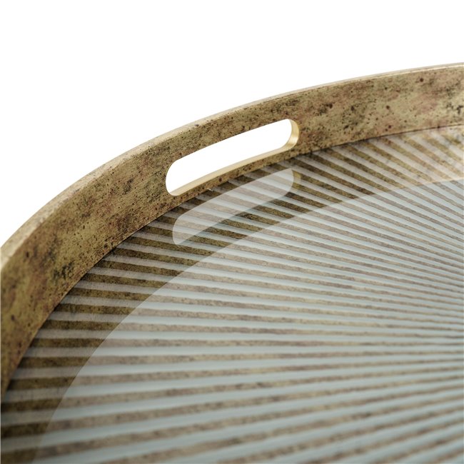 Decorative tray Fregner L, D45cm H4cm