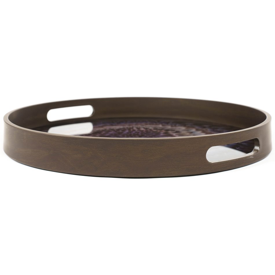 Decorative tray Frengen M, D34cm H4cm