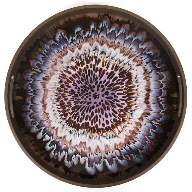 Decorative tray Frengen M, D34cm H4cm