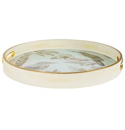 Decorative tray Fussio M, D34cm H4cm
