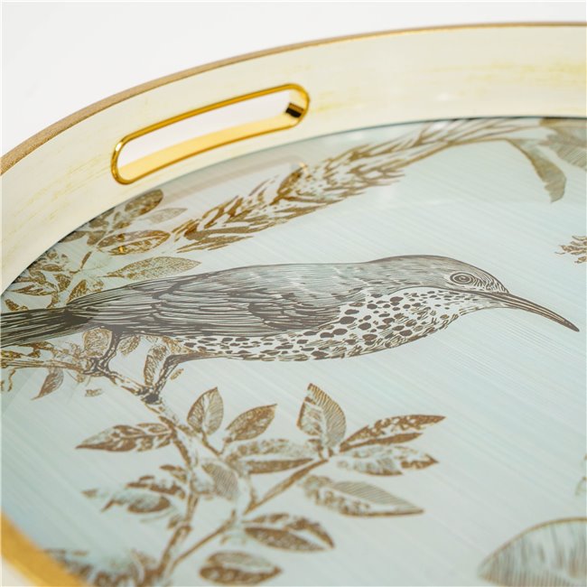 Decorative tray Fussio M, D34cm H4cm