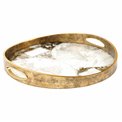 Decorative tray Fresneda M, D36.7cm H4.7cm