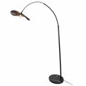 Floor lamp Molnari 1, black/brown, H174x50x150cm, E27 40W(MAX)
